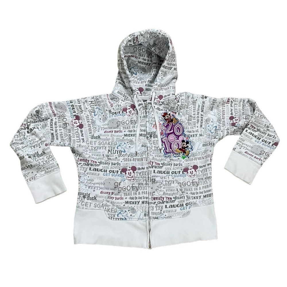 Walt Disney World DisneyLand Resort  2010 Celebration Hoodie size Large